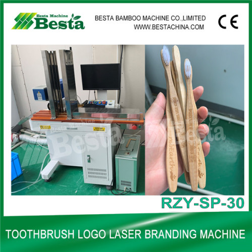 Bamboo Toothbrush Laser Logo Branding Machine