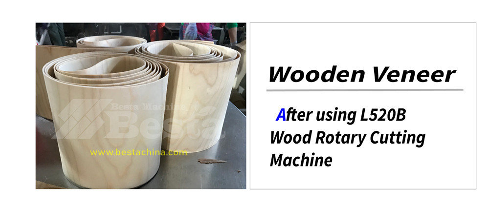 wood rotary cutting machine