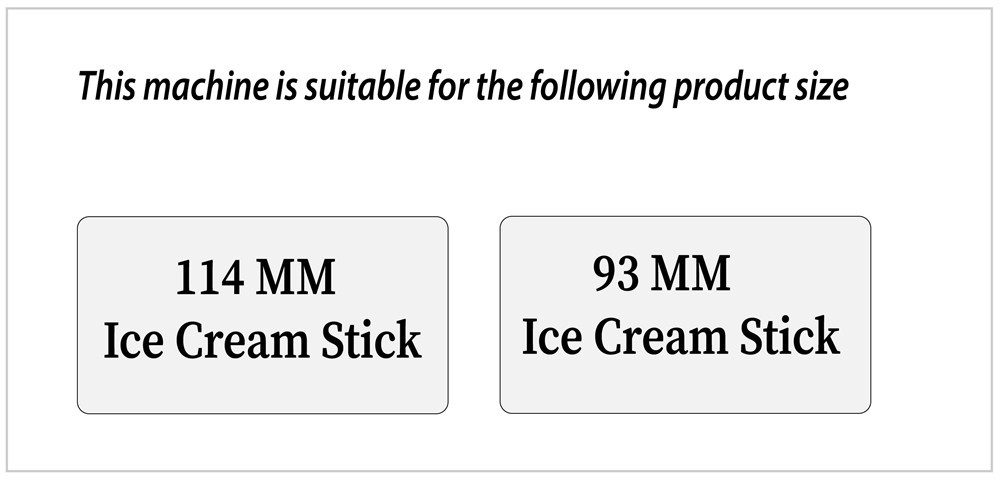 wooden ice cream stick chamfering machine FOR 114MM