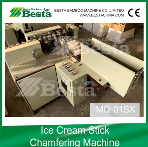 114MM Wooden Ice Cream Stick Chamfering Machine