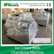 Wooden ice cream stick chamfering machine EXPORTED TO EGYPT