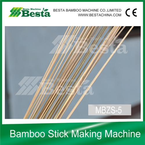 Round Stick Making Machine, MBZS-5 Bamboo Stick Shape Forming Machine