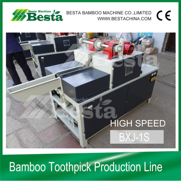 Bamboo toothpick making machines