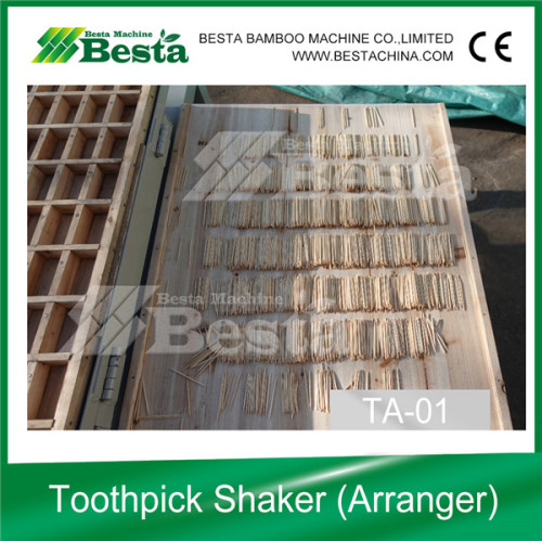 Toothpick Order Arranging Machine, bamboo toothpick machine