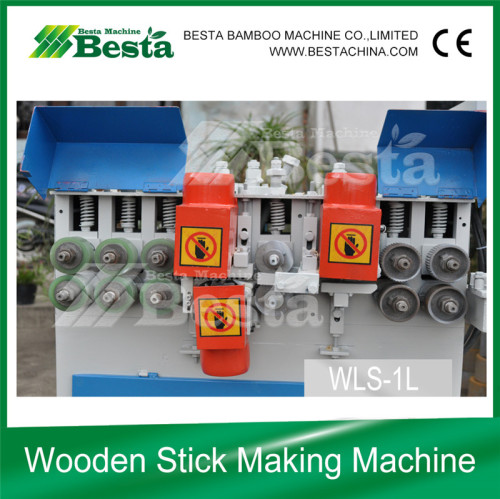 Wooden stick making machine, high quality wooden stick machine