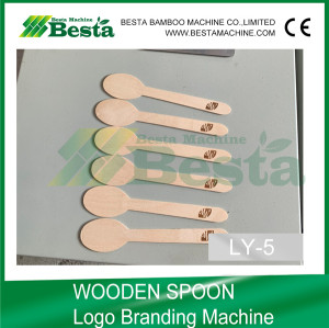 Wooden Spoon Logo Branding Machine