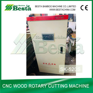 SK-520S High Precision Card Servo Wood Rotary Cutting Machine