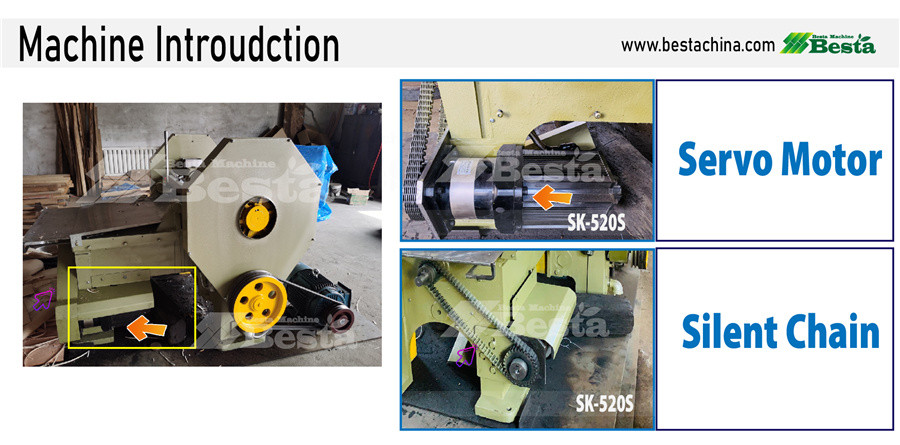 wood rotary cutting machine