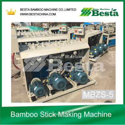 Round Stick Making Machine, MBZS-5 Bamboo Stick Shape Forming Machine
