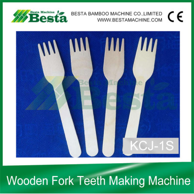 160MM Automatic Wooden Fork Teeth Making Machine