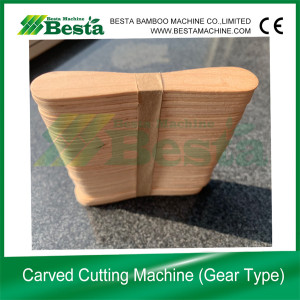 Carved Cutting Machine CCM-003C, coffee stirring stick machine