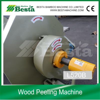 High output wood rotary cutting machine, china best wood rotary cutting machine