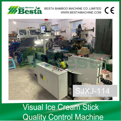 SJXJ-114 Visional Ice Cream Stick  Quality Control Machine