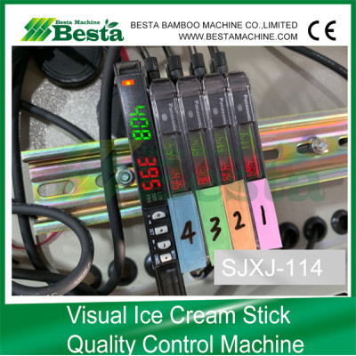 SJXJ-114 Visional Ice Cream Stick  Quality Control Machine