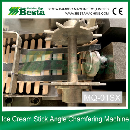 93MM Wooden Ice Cream Stick Chamfering Machine