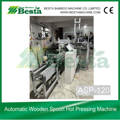 Fully Automatic Wood Spoon Hot Pressing Machine ASP-120