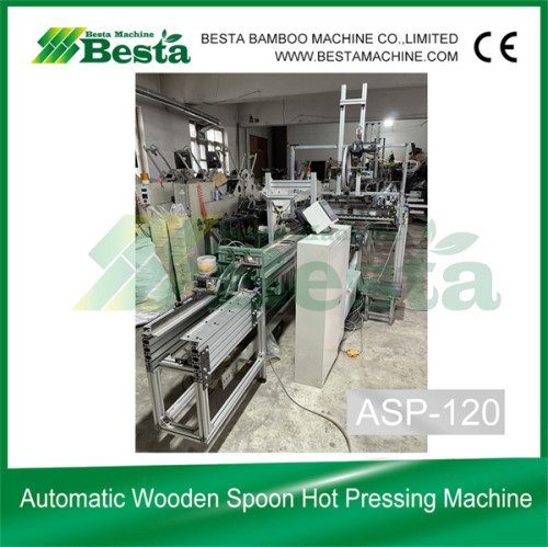 ASP-120 Fully Automatic Wood Spoon Hot Pressing Machine