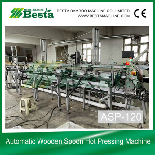 ASP-120 Fully Automatic Wood Spoon Hot Pressing Machine