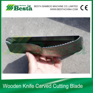 165MM Disposable Wooden Knife Carved Cutting Machine