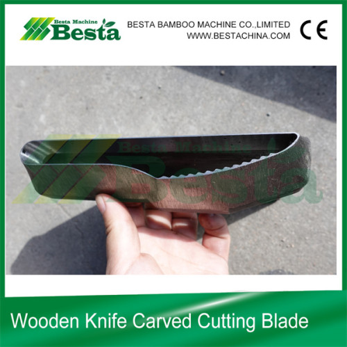 165MM Disposable Wooden Knife Carved Cutting Machine