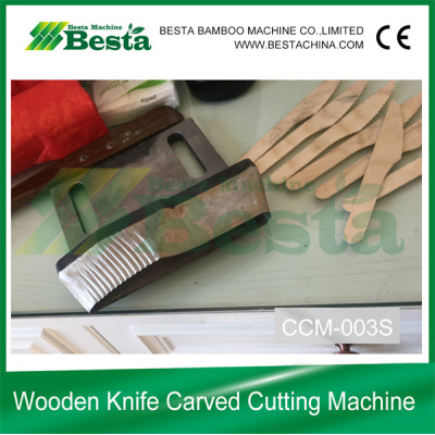 Disposable Wooden knife Punching Cutter, Blade