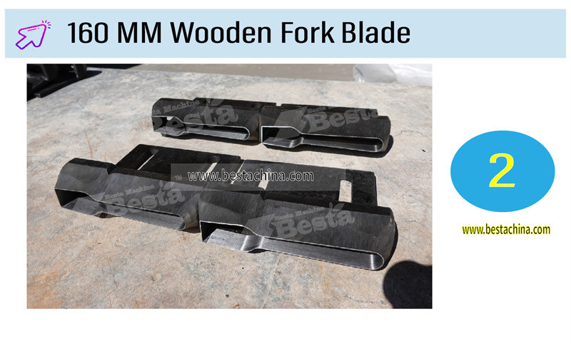 160mm wooden fork blade 