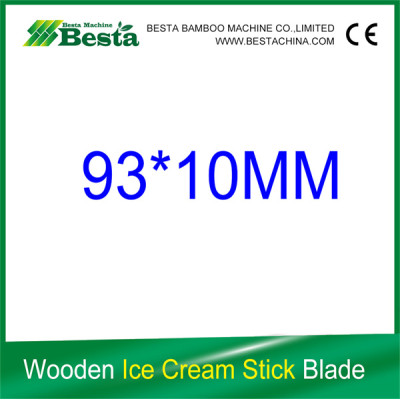 93MM Wooden Ice Cream Stick Blade