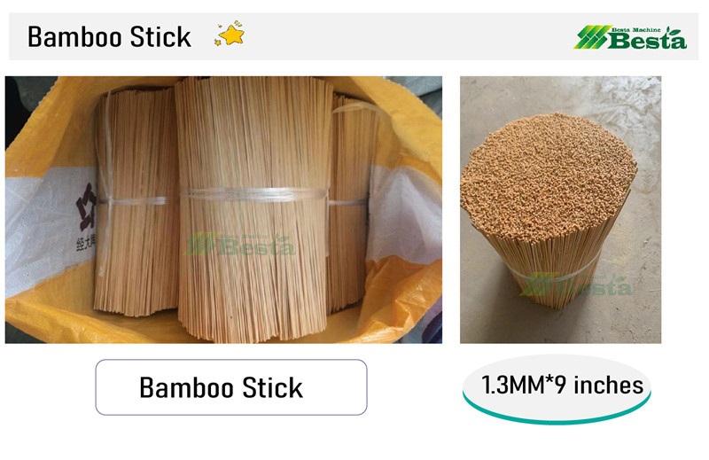 1.3MM BAMBOO STICKS FOR INCENSE MAKING