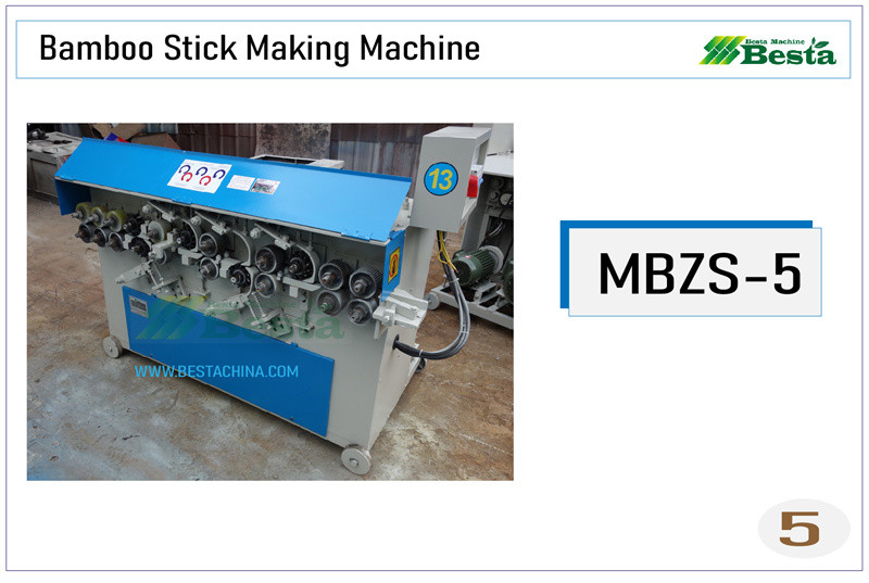 Round Bamboo Stick Making Machines