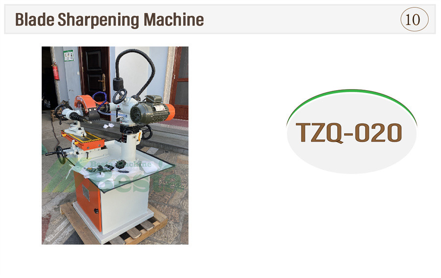 Blade Grinding Machine for this line