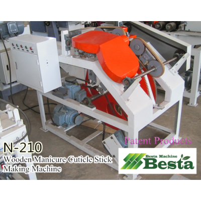 Wooden Manicure Stick Machine