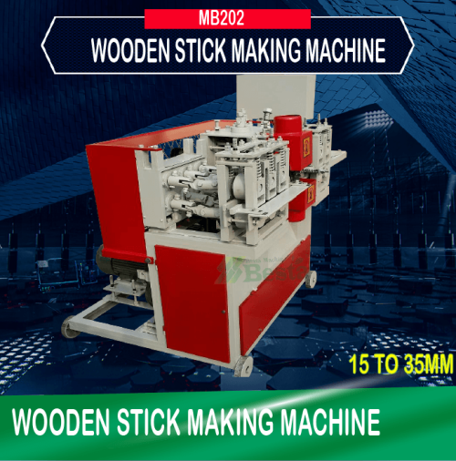 Big Size Wooden Stick Making Machines (MB202) -New