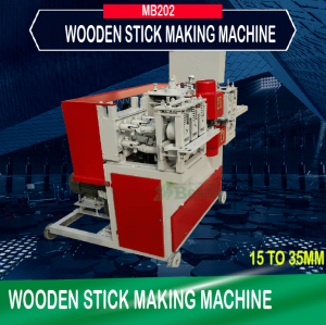 HIGH SPEED round wooden stick making machine 15-36mm
