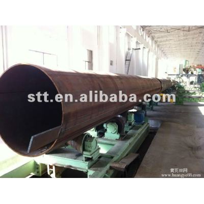Q345A,B,C,D,E Low voltage transmission fluid straight steel pipe