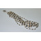 Cotton Rope 5 -strand waterdrop shell Goddess Necklace handmade