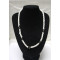 Natural shell teardrop exquisite mutil-strand twisted necklace