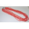 Gorgeous teardrop coral eight-strand fashion necklace SLN29
