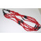 Stunning five-strand bead red coral handmade oriental crafted necklace SLN33