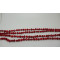 Fashion red coral 24 inch long necklace carved bead coral sweater necklace crafted jewelry SLN43