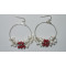 Unique hook bead coral crafted earrings All handmade eardrop with wholesale XLer181