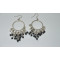 Stunning round black bead cherry crafted 7 dangle design earrings brilliant pendientes XLer196