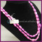 New summer pink shell necklace 24 inch design beautiful jewelry XL-nsl014