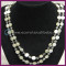 2013 summer Stunning white puka shell necklace 24 inch crystal necklace costume jewelry Nsl017