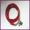 Fashion wrap 4 mm bead jade with pendant bracelet SHB104