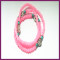 Gorgeous Fashion colorful 4mm bead jade mulit-lay design bracelet SHB106