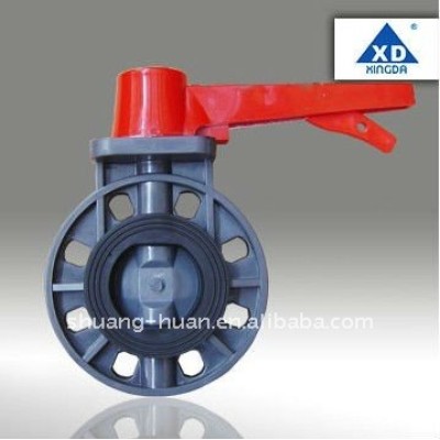 Butterfly valve (handle lever type)