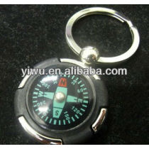 new design key chain with compass