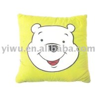 Smile Dog Cotton Pillow Quilt