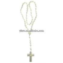 Plastic Rosary Necklace