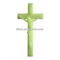 Glow in the Dark Plastic Jesus Crucifix